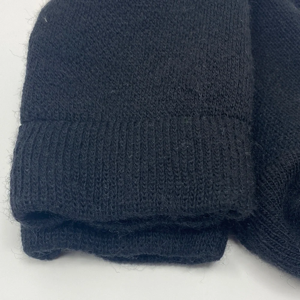 Men's Black Tactical Crew Socks